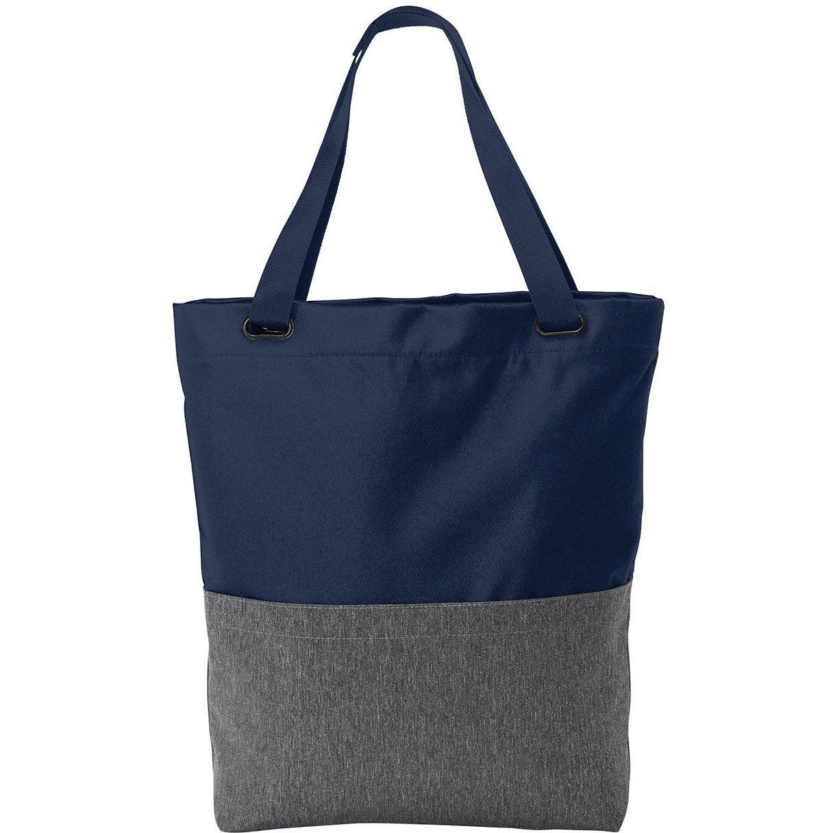 Heather Grey/ River Blue Navy