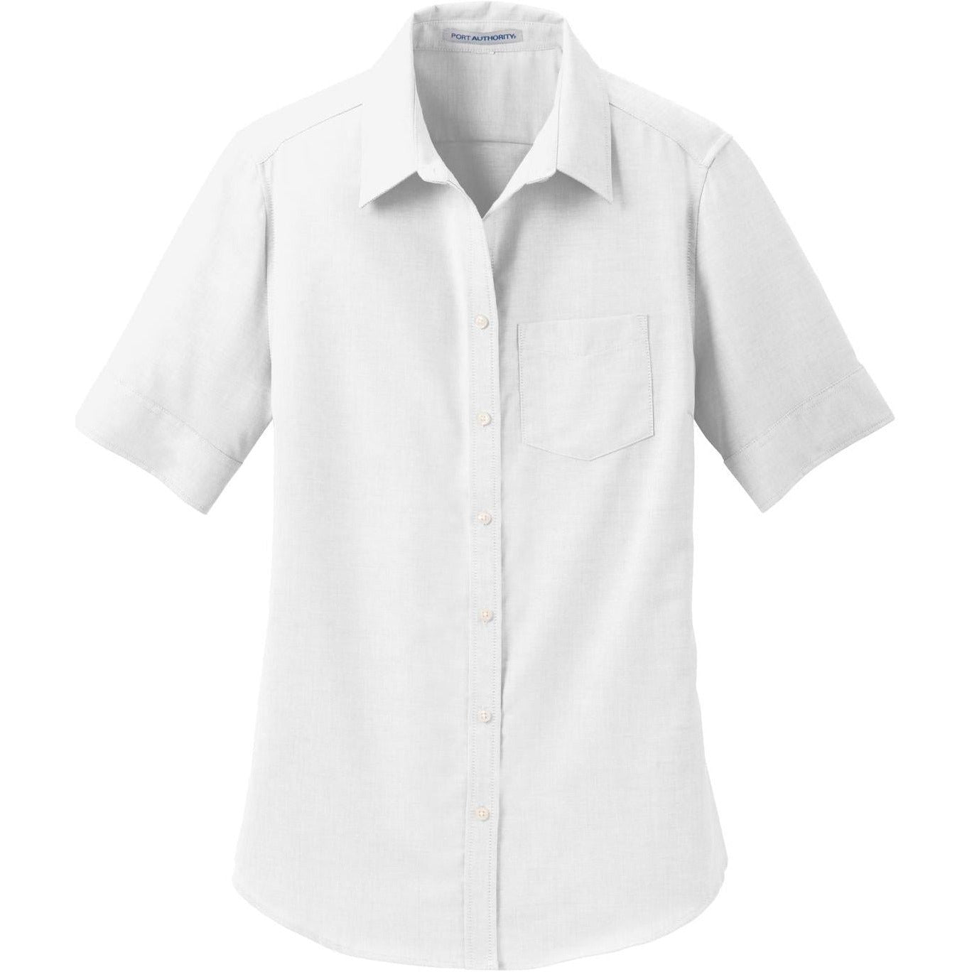 Port Authority® Ladies Short Sleeve SuperPro Oxford Shirt