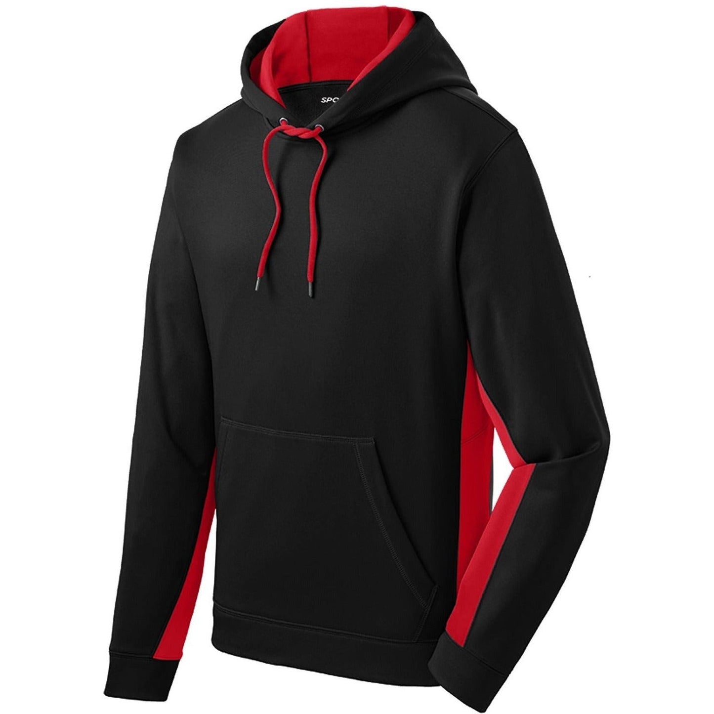 Sport-Tek® Sport-Wick® Fleece Colorblock Hooded Pullover