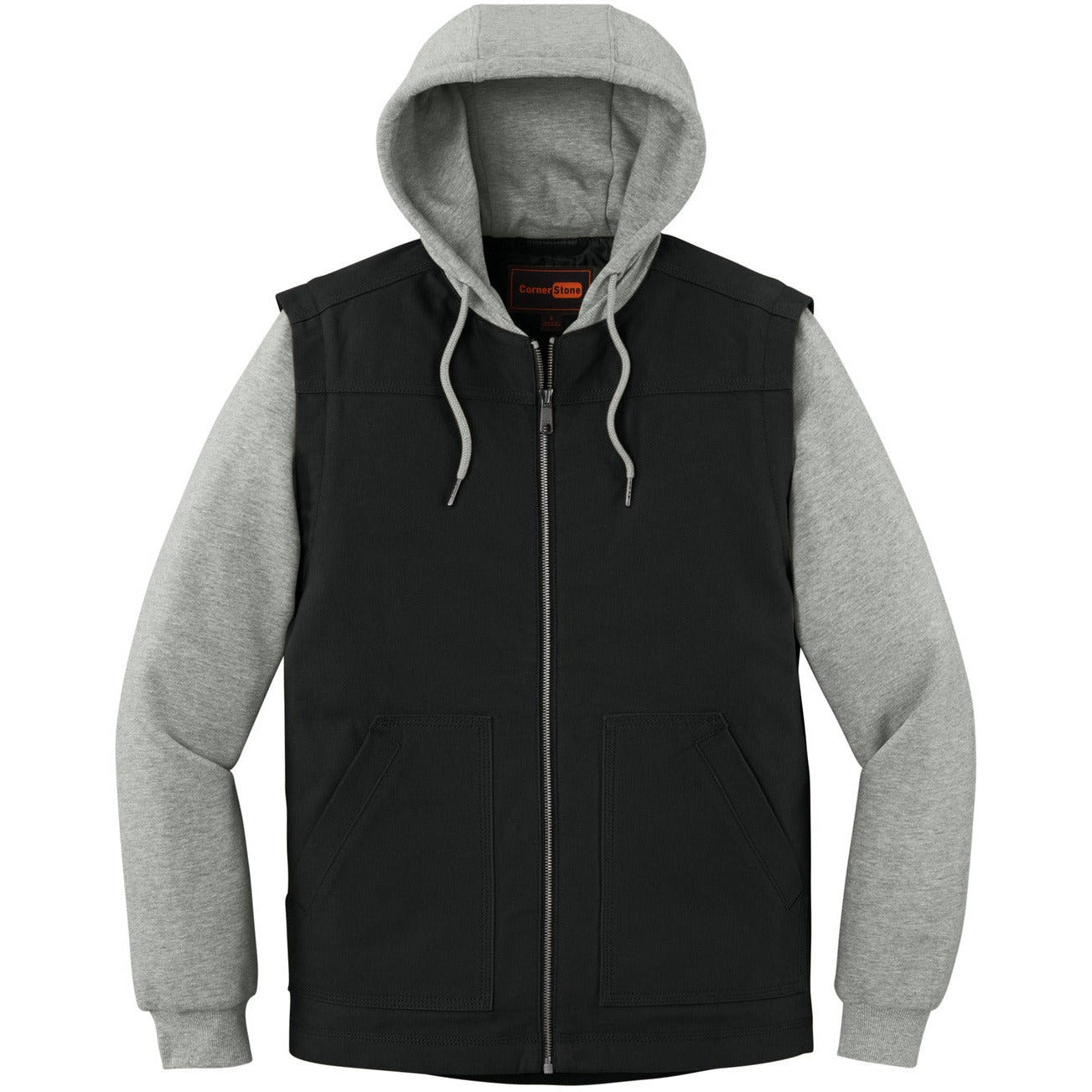Black/ Heather Grey