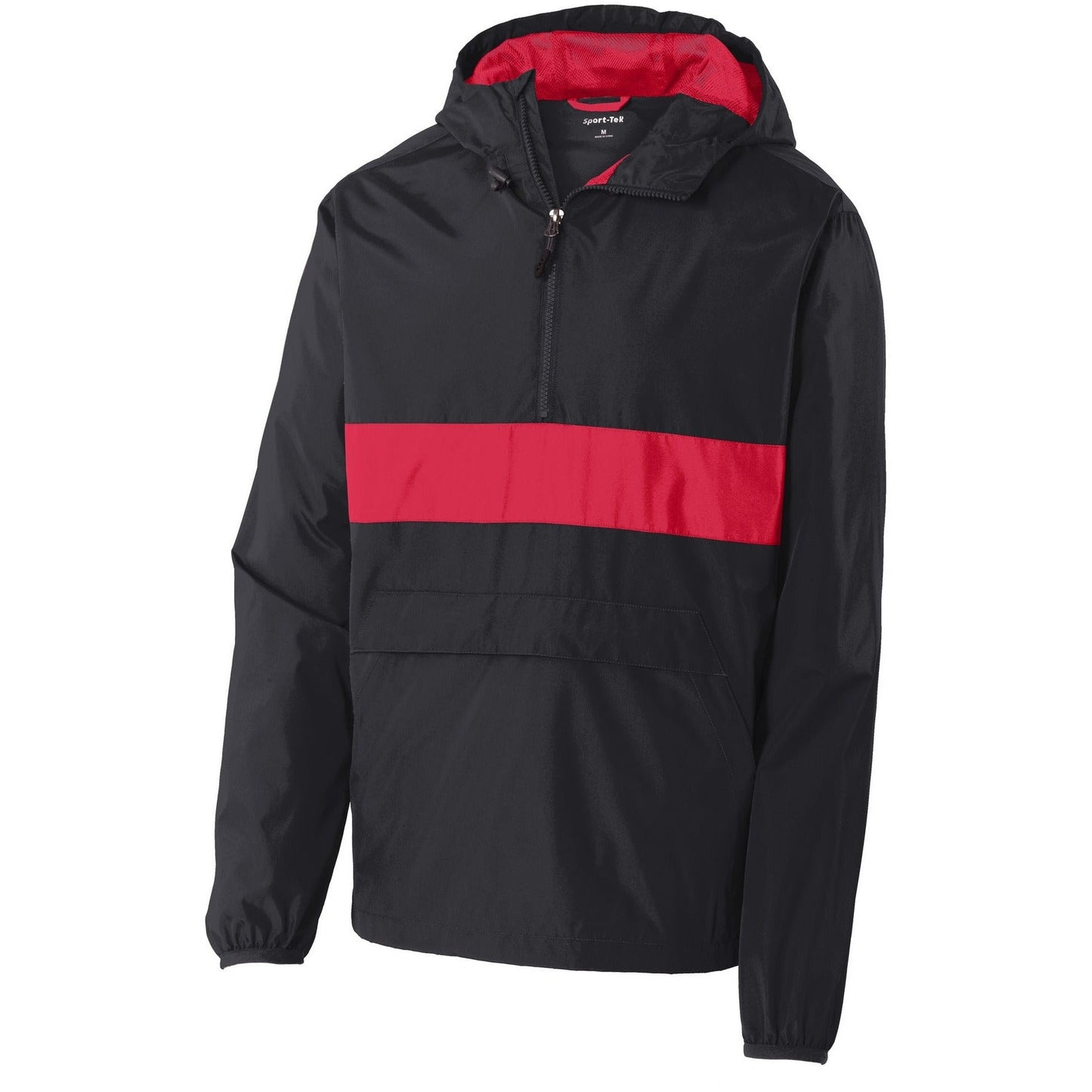 Black/ True Red