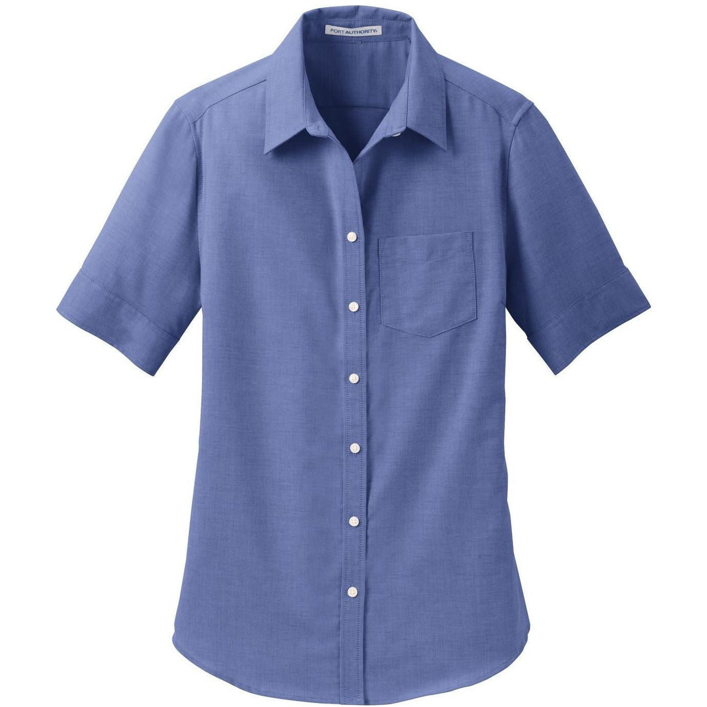 Port Authority® Ladies Short Sleeve SuperPro Oxford Shirt